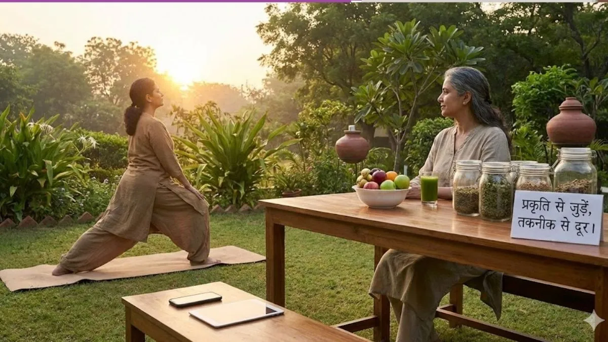 एक्सपर्ट्स ने बताया स्वस्थ जीवन का मंत्र, गैजेट्स से दूरी, प्रकृति और ‘माइंडफुल ईटिंग’ से बनाएं नजदीकी