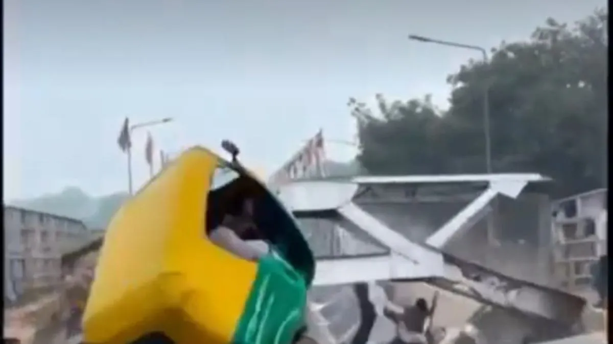 खेरिया पुल ढहने का वीडियो बनाकर किया सोशल मीडिया पर प्रसारित, सनसनी फैलाने की कोशिश; AI की निकली करामात