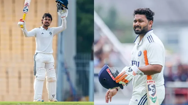 ईशान किशन ने ठोका दोहरा शतक, ऋषभ पंत से बढ़ी टक्कर; सेलेक्टर्स की बढ़ी टेंशन ईशान किशन ने ठोका दोहरा शतक, ऋषभ पंत से बढ़ी टक्कर; सेलेक्टर्स की बढ़ी टेंशन